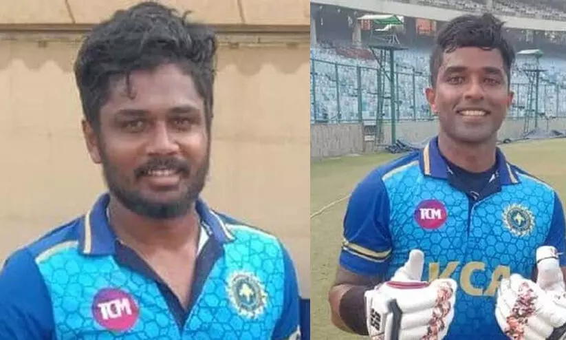 തകർത്തടിച്ച് സഞ്ജുവും സചിനും; കശ്മീരിനെ കീഴടക്കി കേരളം