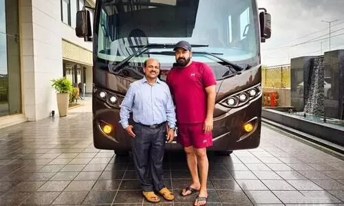 Mohanlal received the new caravan in person; A view of the moving palace can be seen
