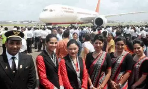 എയർ ഇന്ത്യയിൽ ജോലിക്ക് നിറയെ അപേക്ഷകർ; പൈലറ്റ്, കാബിൻക്രൂ ജോലിക്ക് അപേക്ഷിച്ചവർ 73,750 എയർ ഇന്ത്യയിൽ ജോലിക്ക് നിറയെ അപേക്ഷകർ; പൈലറ്റ്, കാബിൻക്രൂ ജോലിക്ക് അപേക്ഷിച്ചവർ 73,750