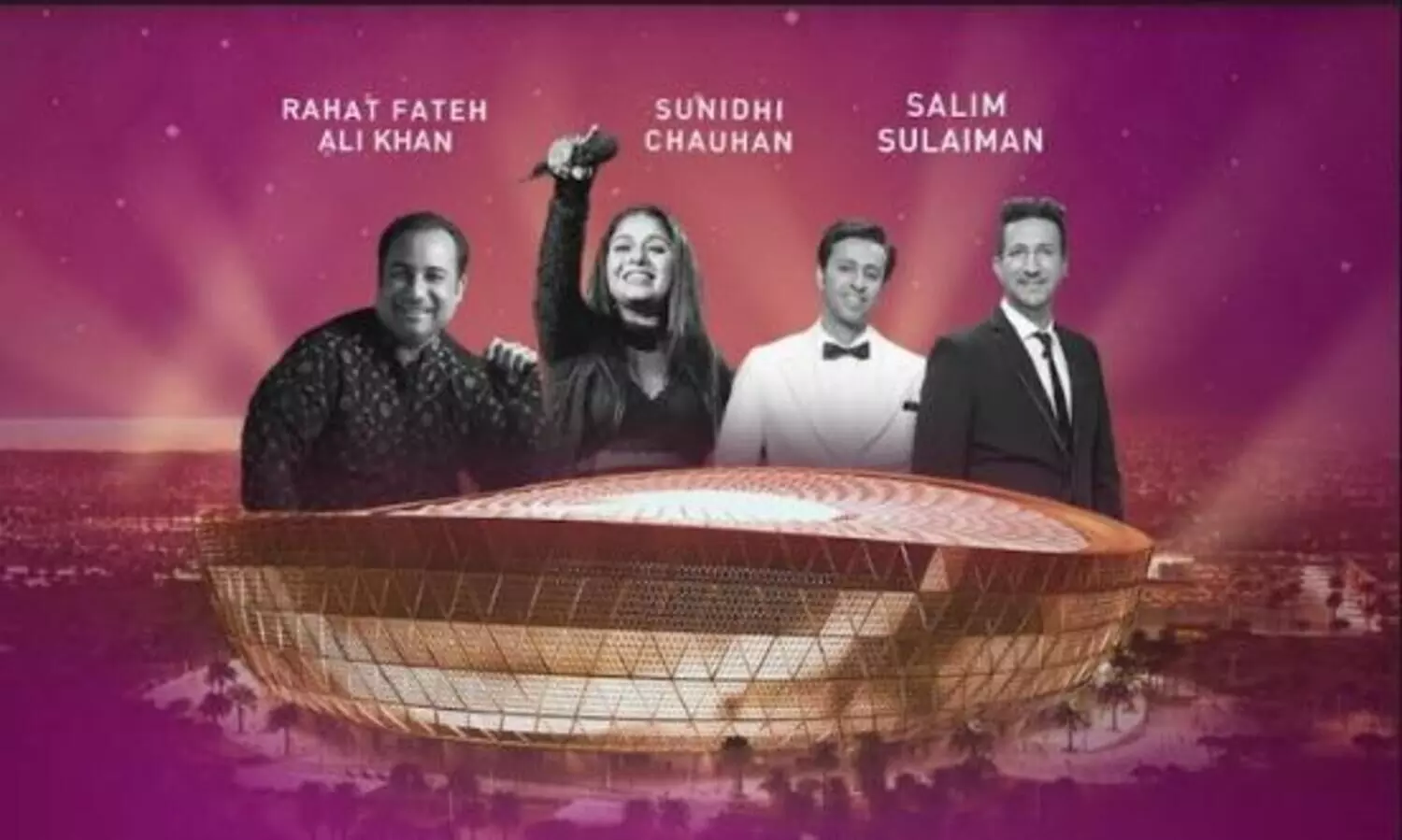 ലോകകപ്പ് ഫൈനൽ വേദിയിൽ ബോളിവുഡ് മ്യൂസിക് ഫെസ്റ്റിവൽ