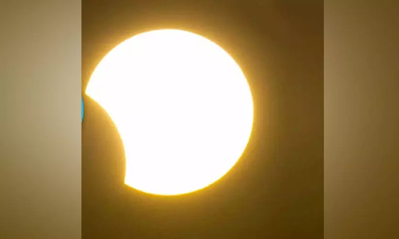 ഭാ​ഗി​ക സൂ​ര്യ​ഗ്ര​ഹ​ണം