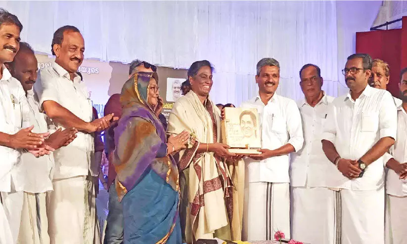 പി.ടി. ഉഷക്ക് ജന്മനാടിന്റെ സ്വീകരണം