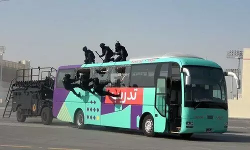 ലോകകപ്പ്   സുരക്ഷാഭ്യാസം