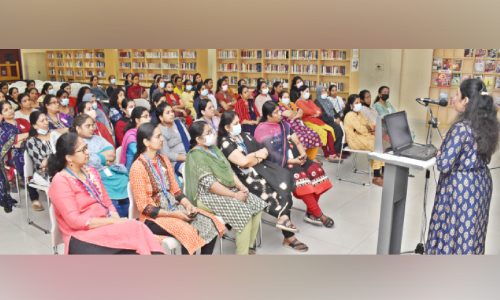 Breast Cancer Awareness Campaign in Indian School