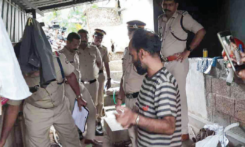 ഭിന്നശേഷിക്കാരനെ തീകൊളുത്തി കൊലപ്പെടുത്തിയ സംഭവം: തെളിവെടുപ്പ് നടത്തി