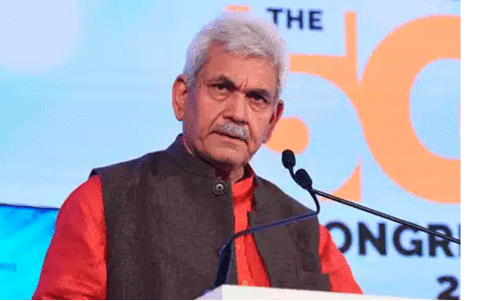 Jammu and Kashmir L-G Manoj Sinha