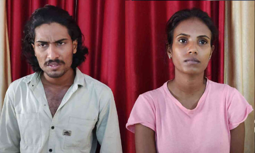 വാഹന പരിശോധനക്കിടെ എം.ഡി.എം.എയുമായി കമിതാക്കൾ അറസ്റ്റിൽ