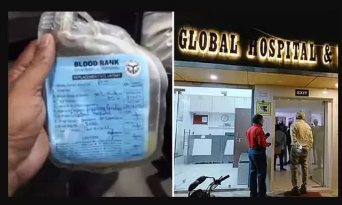 രക്തത്തിന് പകരം ജ്യൂസ് കയറ്റി; രോഗി മരിച്ചു, പ്രയാഗ് രാജിൽ ആശുപത്രി പൂട്ടിച്ചു