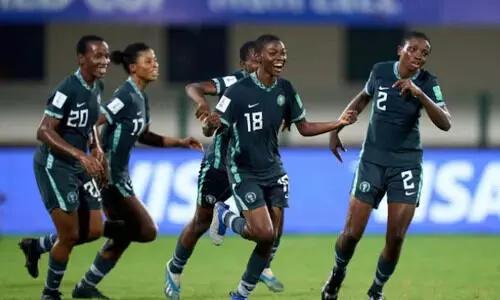 അണ്ടർ 17 വനിത ലോകകപ്പ്; ഷൂട്ടൗട്ടിൽ അമേരിക്കയെ വീഴ്ത്തി നൈജീരിയ സെമിയിൽ