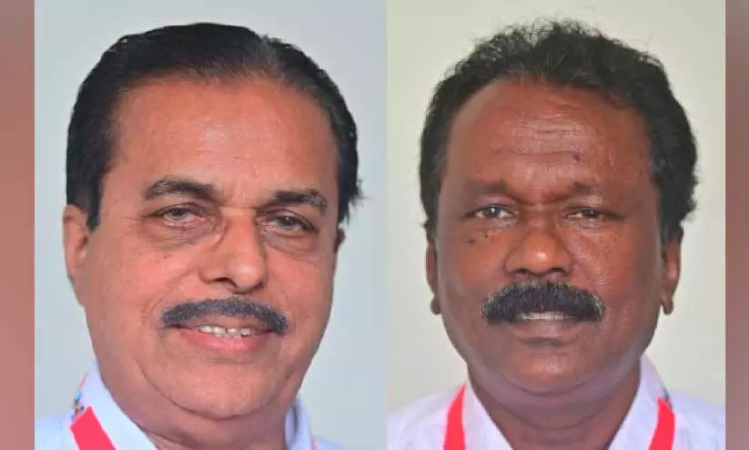 kerala karshaka sangham M Vijayakumar President Vatson Panoli Secretary