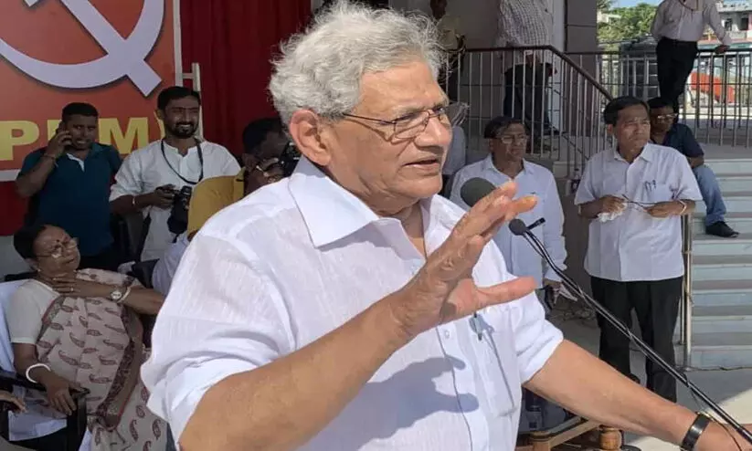 തെരഞ്ഞെടുപ്പുകളിൽ തോറ്റാലും എം.എൽ.എമാരെ വാങ്ങി ബി.ജെ.പി സർക്കാർ രൂപീകരിച്ചു -യെച്ചൂരി