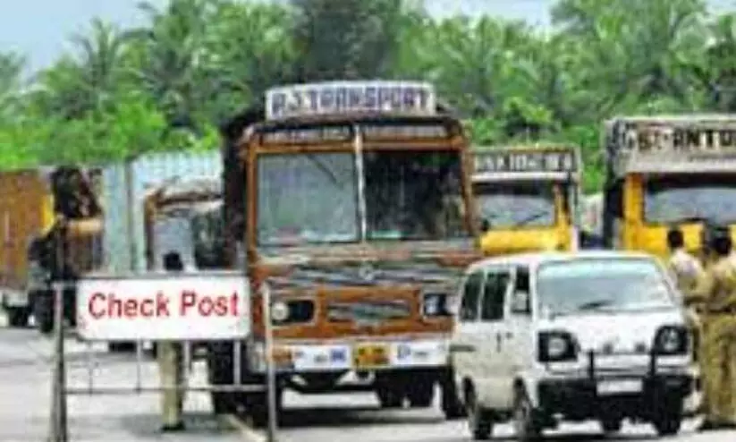 ചെക്​പോസ്​റ്റുകൾ കറൻസി രഹിതം; കൈമടക്കിന്​ കൈവിലങ്ങ്​