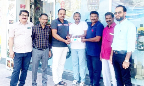 പ​ത്ത​നം​തി​ട്ട സ്വ​ദേ​ശി​ക്ക് സ​ഹാ​യ​വു​മാ​യി മൈ​ത്രി ബ​ഹ്റൈ​ൻ