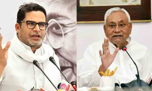 നിതീഷിനെ വെല്ലുവിളിച്ച് പ്രശാന്ത് കിഷോർ; രാജ്യസഭാ ഡെപ്യൂട്ടി ചെയർമാനോട് രാജി ആവശ്യപ്പെടൂ