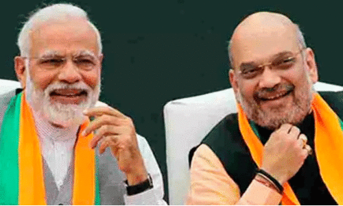 അമിത്ഷാക്ക് ജന്മദിനാശംസകൾ നേർന്ന് നരേന്ദ്ര മോദി