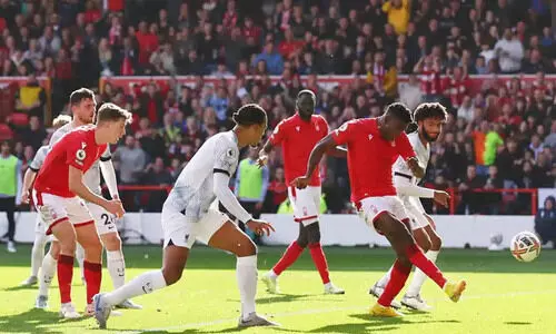 ലിവർപൂളിന് ഞെട്ടിക്കുന്ന തോൽവി; നോട്ടിങ്ഹാം അട്ടിമറിച്ചത് ഒരുഗോളിന്