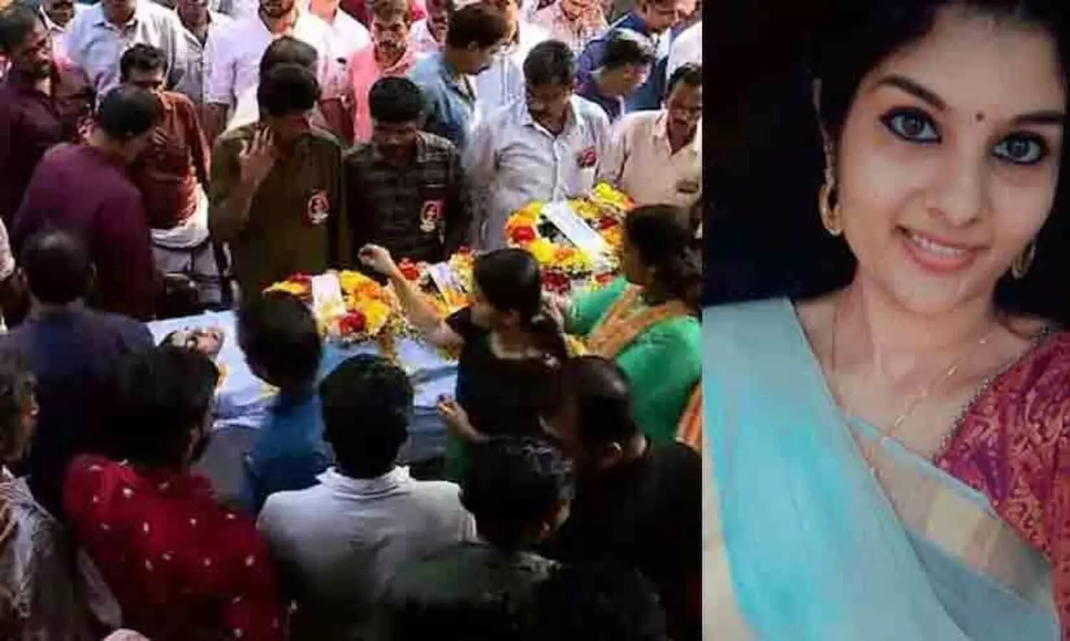 വിഷ്ണുപ്രിയക്ക് കണ്ണീരോടെ വിടനൽകി നാട്