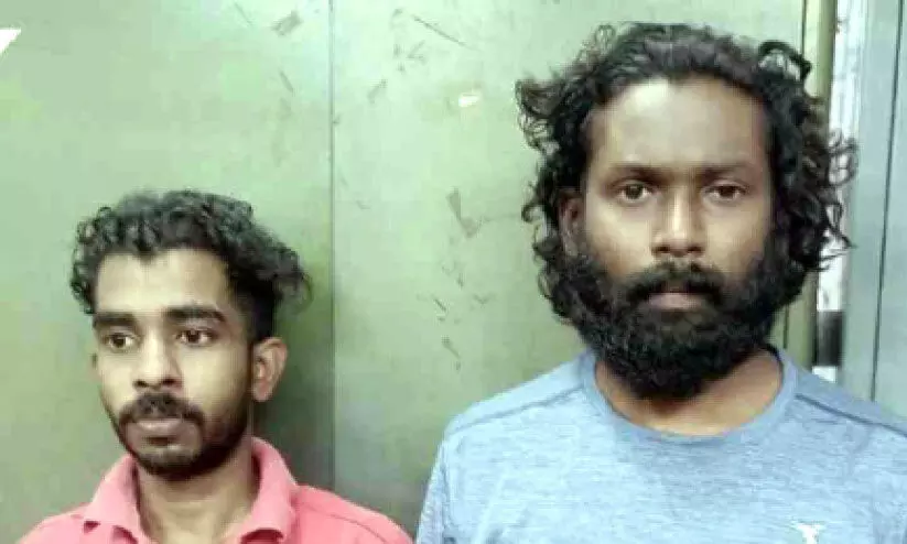 കയ്പമംഗലത്ത് എം.ഡി.എം.എയുമായി രണ്ടുപേർ പിടിയിൽ