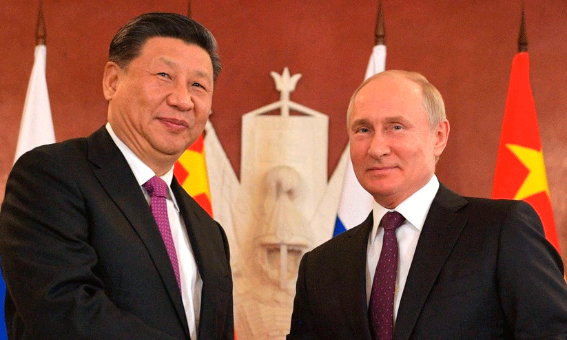 Xi Jinping and Putin Xi Jinping and Putin