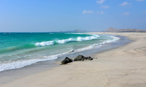 Flight to Masirah Island