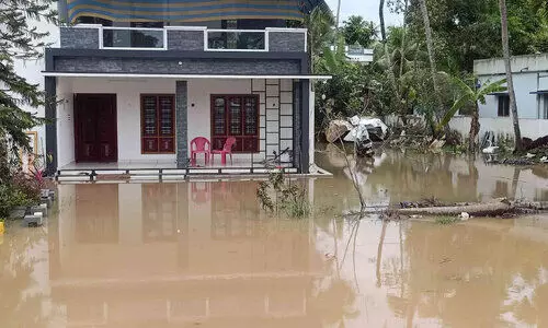 ദേശീയപാത നിർമാണം; താഴ്ന്ന പ്രദേശങ്ങൾ വെള്ളക്കെട്ടിൽ