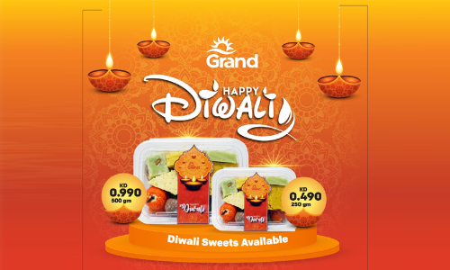 Diwali celebration, Grand Hyper