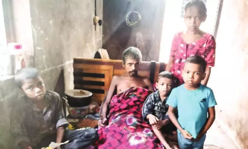 Adivasi family grieves after disease