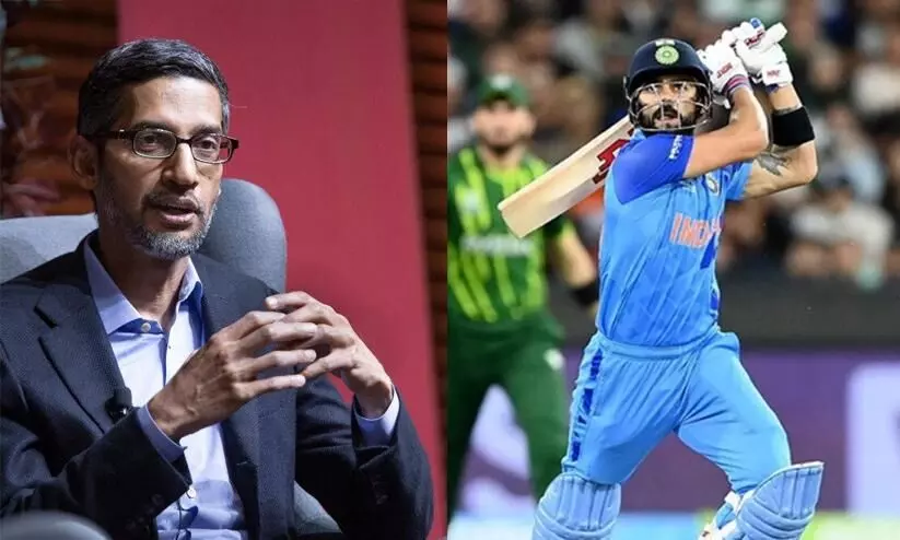 Google CEO Sundar Pichai watches India-Pakistan game on Diwali, shuts down Pakistan troll with epic reply