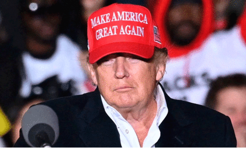 Former US President Donald Trump