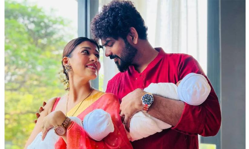 Nayanthara, Vignesh Shivan send Diwali greetings in an adorable video
