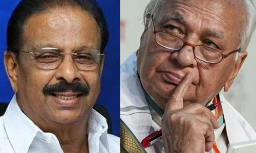 ഗവര്‍ണറുടെ കൈകളും ശുദ്ധമല്ല, തെറ്റുതിരുത്തി പൊതുസമൂഹത്തോട് മാപ്പ് പറയണം -കെ. സുധാകരന്‍