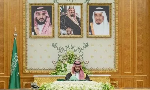 സൗദി മന്ത്രിസഭായോഗത്തിൽ അധ്യക്ഷത വഹിച്ച് കിരീടാവകാശി