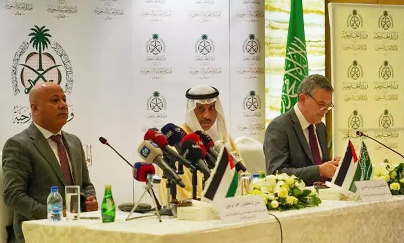 ഫ​ല​സ്തീ​ൻ അ​ഭ​യാ​ർ​ഥി​ക​ൾ​ക്ക് സൗ​ദിയുടെ​ 2.7 കോ​ടി ഡോ​ള​ർ സ​ഹാ​യം