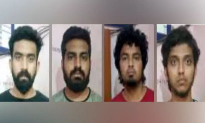 റിസോർട്ടുകൾ കേന്ദ്രീകരിച്ച് റെയ്ഡ്; കഞ്ചാവുമായി നാലുപേർ പിടിയിൽ