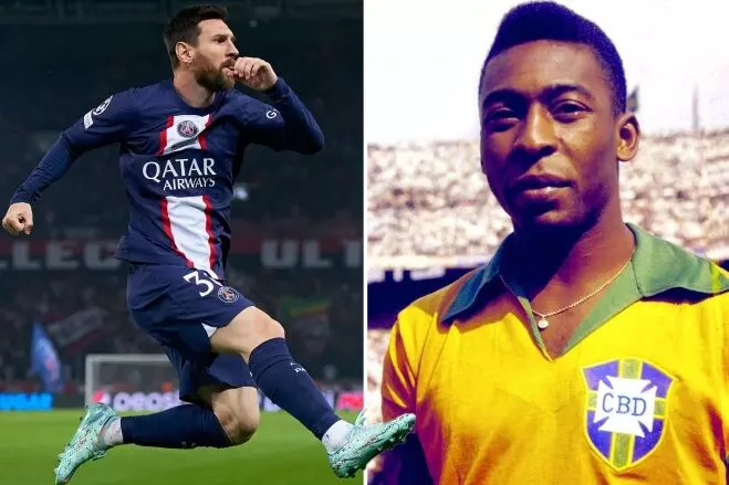 പെലെയെ മറികടന്ന് മെസി