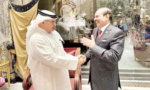 bahrain prince to saudi