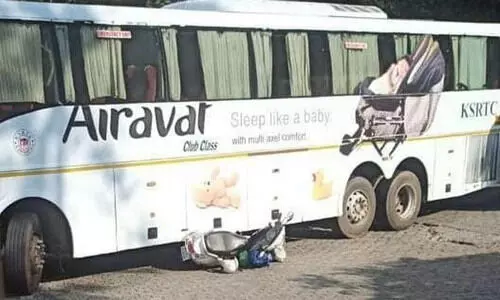 വയനാട് ചുരത്തിൽ വാഹനാപകടം; സ്കൂട്ടർ യാത്രക്കാരിക്ക് പരിക്ക്