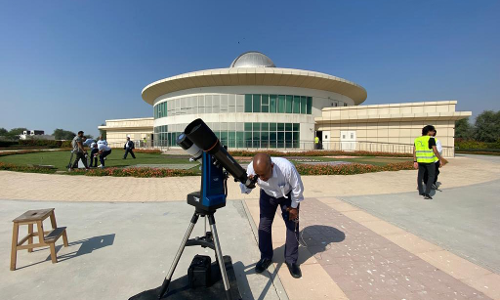 Solar Eclipse in Dubai