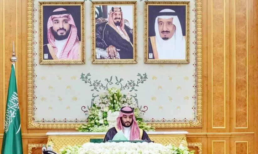 മന്ത്രിസഭായോഗത്തിൽ അധ്യക്ഷത വഹിച്ച് സൗദി കിരീടാവകാശി