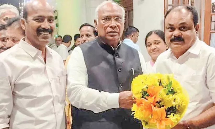 ഖാർഗെയുടെ സ്ഥാനാരോഹണം; പ്രതിനിധികളായി വിൻസെന്‍റും ടാജറ്റും