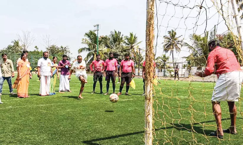 District sevens football tournament has started