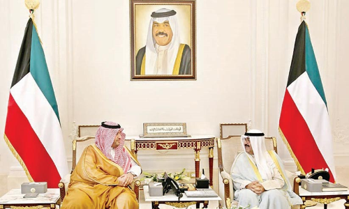 സൗദി ഉന്നതസംഘം കുവൈത്തിൽ