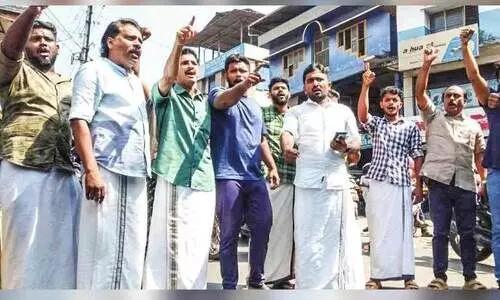 edavanna road was demolished for the drinking water project edavanna road was demolished for the drinking water project