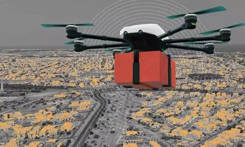 first drone food delivery