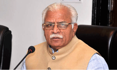 Haryana Chief Minister Manohar Lal Khattar