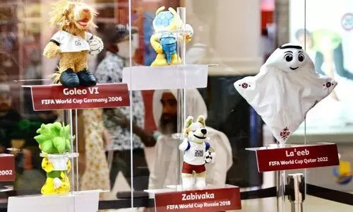 ലോകകപ്പ്  ഭാഗ്യചിഹ്നങ്ങളുടെ കഥകളുമായി സിറ്റി സെന്റർ