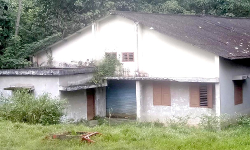 അധികൃതര്‍ ഉപേക്ഷിച്ച നെയ്ത്തുശാല കാടുകയറി നശിക്കുന്നു