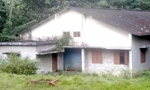 അധികൃതര്‍ ഉപേക്ഷിച്ച നെയ്ത്തുശാല കാടുകയറി നശിക്കുന്നു