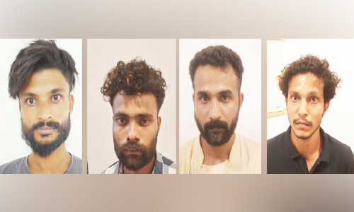 മയക്കുമരുന്ന് കടത്ത്: നാലുപേർ അറസ്റ്റിൽ