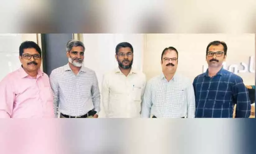 സലീം മമ്പാടിന് സ്വീകരണം